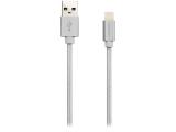 Canyon CNS-MFIC3PW Charge & Sync MFI braided cable with metalic shell кабели за Apple Lightning / USB Цена и описание.