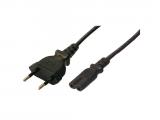 LogiLink Cable Power Cord Euro8 1.8m black кабели захранващи IEC C7 / шуко Цена и описание.