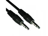  кабели: VCom Аудио Кабел 3.5mm Stereo M / M CV201-5m