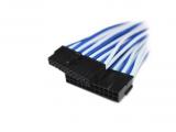 GELID Solutions 24pin Power extension cable 30cm individually sleeved Blue/White CA-24P-05 кабели захранващи pin Цена и описание.