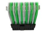 GELID Solutions 24pin Power extension cable 30cm individually sleeved Green/White CA-24P-06 кабели захранващи pin Цена и описание.