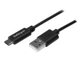  кабели: StarTech USB-C to USB-A Cable, USB 2.0, 0.5m
