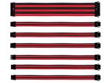  кабели: COOLER MASTER Colored Extension Cable Kit, Red/Black