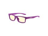  очила: GUNNAR Optics Blue light glasses for kids Cruz Kids Small, Amber Natural, Magenta