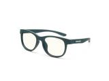  очила: GUNNAR Optics Blue light glasses for kids Rush Kids Small, Clear Natural, Teal, 09809