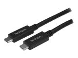  кабели: StarTech USB-C to USB-C Cable - 1m - M/M - USB 3.0 (5Gbps)