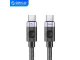  кабели: Orico 100W USB-C to USB-C Charging Cable 1.5m, C2CZ-BK-15