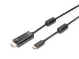  кабели: Digitus USB-C to HDMI Adapter Cable 2m, AK-300330-020-S