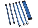 за PSU кабели: Kolink Core Adept Braided Cable Extension Kit, Blue
