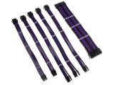 за PSU кабели: Kolink Core Adept Braided Cable Extension Kit, Jet Black/Titan Purple