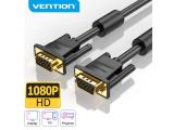  кабели: Vention Кабел за монитор VGA HD15 M / M 2.0m Gold Plated, 2 Ferrites - DAEBH