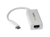  адаптери: StarTech USB-C to Gigabit Network Adapter - USB 3.0 - White