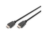 Описание и цена на Digitus HDMI Cable HDMI-A plug 5m Black High Speed HDMI with Ethernet, Audio Return Channel, Flexible