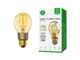  електрически крушки: Woox WiFi Smart Filament LED Bulb E27, 6W/60W, 650lm, R9078
