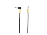 TELLUR 3.5mm Auxiliary Stretchable Audio Cable, Black снимка №2
