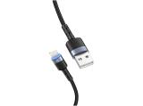 TELLUR USB-A to Lightning Cable, LED, 1.2 m, TLL155373 кабели за Apple USB / Lightning Цена и описание.