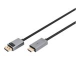 Digitus DisplayPort to HDMI Video cable 1 m, DB-340202-010-S кабели видео DisplayPort / HDMI Цена и описание.