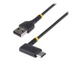 StarTech USB 2.0 Type-A to Type-C Angled Charging Cable 0.3m, R2ACR-30C-USB-CABLE кабели USB кабели USB-A / USB-C Цена и описание.