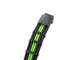 Описание и цена на CABLEMOD E-Series Pro ModMesh Sleeved 12VHPWR PCI-e Cable 60 cm, Black + Light Green