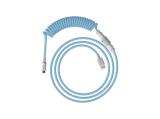  кабели: HyperX Coiled USB-C Keyboard Cable, Light Blue-White
