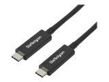  кабели: StarTech Thunderbolt 3 USB-C Cable - 40Gbps - 1 m