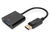 Digitus VGA to DisplayPort Adapter cable, AK-340403-001-S адаптери видео DisplayPort / VGA Цена и описание.