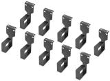  кабели: Digitus Cable Holder for 483 mm (19”) Cabinets 10pcs, Black