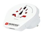 SKROSS World to UK Travel Adapter, 220V адаптери power шуко Цена и описание.