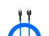  кабели: TELLUR USB-A to Lightning Cable w/LED 1.2m, TLL155364