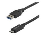  кабели: StarTech USB 3.1 USB-A to USB-C Cable 1m, USB31AC1M