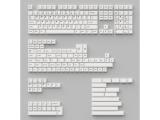 Описание и цена на Keychron Cherry Profile Double-Shot PBT Full Set 219 Keycaps, Black on White