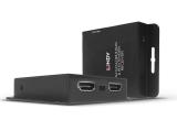 Описание и цена на Lindy 70m Cat 6 HDMI & IR Extender with PoC & Loop Out
