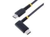 StarTech Right Angled USB-C Charging Cable 2m, R2CCR-2M-USB-CABLE кабели USB кабели USB-C Цена и описание.