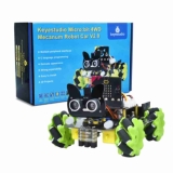Описание и цена на KEYESTUDIO Keyestudio 4WD Mecanum Robot Car V2.0 DIY Smart Kit For Micro bit Kit робот количка NEW