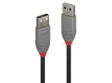  кабели: Lindy USB 2.0 Type-A Cable 2m, Anthra Line