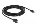  кабели: DeLock USB 2.0 Type-B Extension cable 5m,