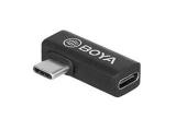  адаптери: BOYA USB-C Female to Male adapter, Angled, Black
