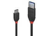 Описание и цена на Lindy USB 3.2 Type A to C Cable 1.5m, 10Gbps, Black Line