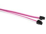 1stPlayer Custom Modding Cable Kit, Pink/White снимка №2