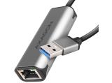 Описание и цена на Axagon USB-A 3.2 Gen 1 2.5 Gigabit Ethernet Adapter
