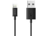  кабели: ANKER USB-A to Lightning Cable 0.9m, Black