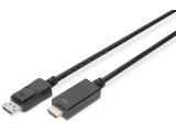 Описание и цена на Digitus DisplayPort to HDMI Adapter Cable 3m AK-340303-030-S
