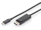  кабели: Digitus USB-C to DisplayPort cable 2m AK-300333-020-S