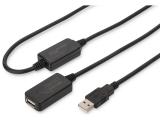 удължители кабели: Digitus USB 2.0 Repeater Cable 20m DA-73102
