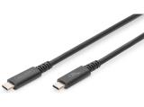  кабели: Digitus USB 4.0 Type-C cable 1m AK-300343-008-S
