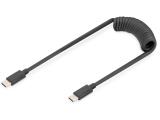 кабели: Digitus USB 2.0 Type-C Cable 1m AK-300431-006-S
