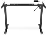 Digitus Electrically Height-Adjustable Table Frame, single motor, 2 levels, black снимка №2