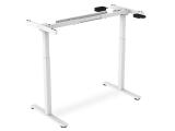 аксесоари гейминг аксесоари: Digitus Electrically Height-Adjustable Table Frame, single motor, 2 levels, white