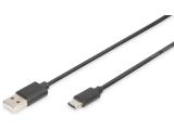  кабели: Digitus USB-A to USB-C Cable 1.8m AK-300154-018-S