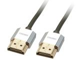 Описание и цена на Lindy Slim High Speed HDMI Cable w/ Ethernet 1m